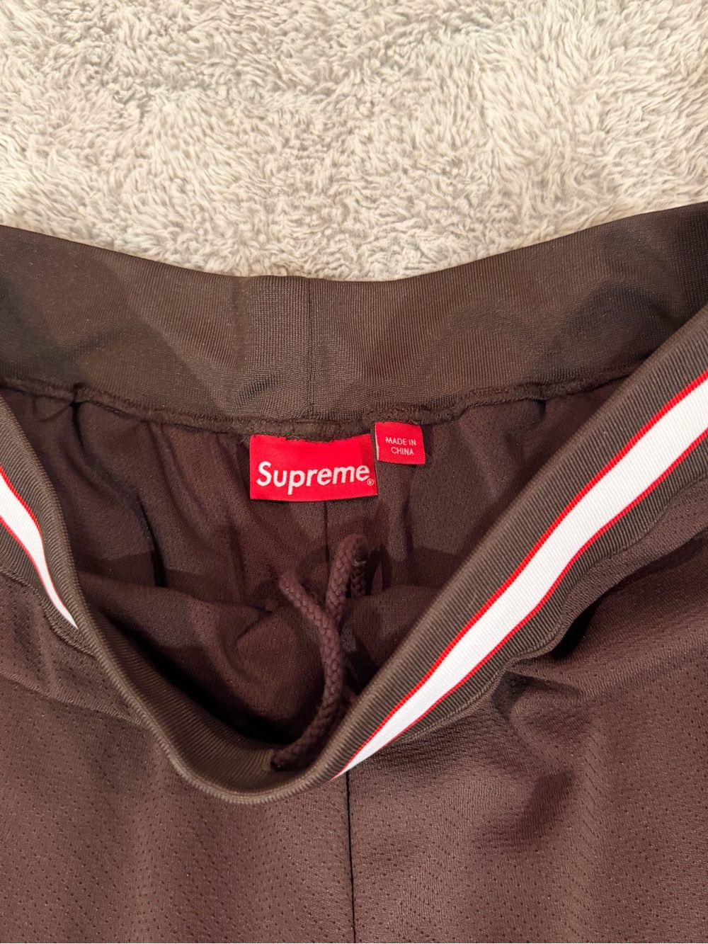 Supreme Men’s Brown Athletic Shorts - Picture 4 of 4
